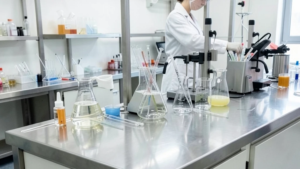 Laboratoire cosmétique moderne